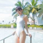 外崎梨香グラビア動画 リアライズ競泳水着アイドルの美しいボディライン　