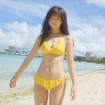 西葉瑞希グラビア動画 イエロービキニが眩しすぎるエロかわビーチエンジェル